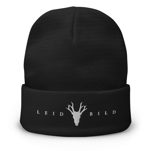 Gothic Beanie bestickt online shop